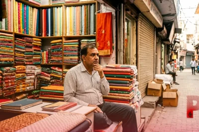 अंबाला कपड़ा बाजार में सन्नाटा, खरीदारों की कमी से व्यापारियों की बढ़ी चिंता