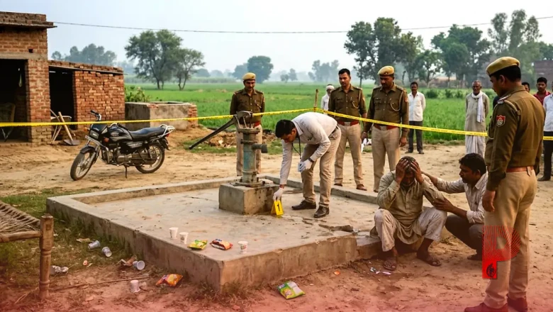 कानपुर में किसान की निर्मम हत्या: ट्यूबवेल पर पार्टी के बाद मिला खून से लथपथ शव