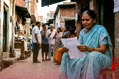 फरीदाबाद: शिव नगर और मुजेसर में 700 परिवारों पर बेघर होने का संकट, नोटिस मिलते ही पसरा मातम