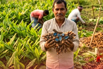 कम लागत में मोटी कमाई का जरिया: सारण के किसान अपना रहे हैं काली हल्दी की खेती