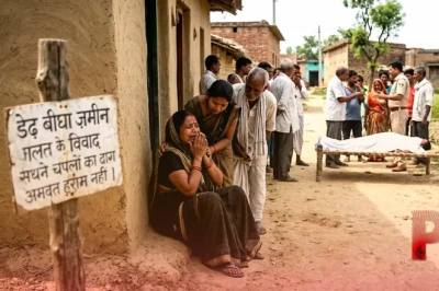 बिहार के बक्सर में खूनी संघर्ष, डेढ़ बीघा जमीन के विवाद में सरपंच की पीट-पीटकर हत्या