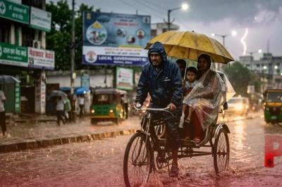 बिहार मौसम अपडेट: 17 जुलाई से 'वेल-मार्क लो प्रेशर' सिस्टम सक्रिय, पटना समेत कई जिलों में मूसलाधार बारिश और वज्रपात का ऑरेंज अलर्ट