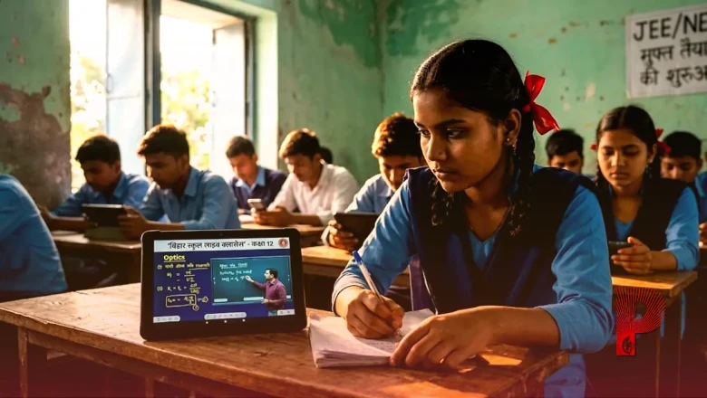 बिहार में डिजिटल शिक्षा की नई क्रांति: 'बिहार स्कूल लाइव क्लासेस' की शुरुआत, सरकारी स्कूलों के बच्चे मुफ्त में करेंगे JEE और NEET की तैयारी