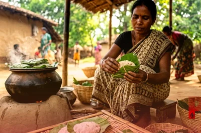 झारखंड का मशहूर मुर्गा पीठा: साल के पत्तों में लिपटी अनोखी रेसिपी और बेमिसाल स्वाद