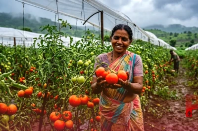 बारिश में टमाटर की खेती से बढ़ाएं मुनाफा, इन आसान तरीकों से होगी बंपर पैदावार