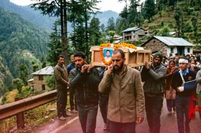 शिमला बस हादसा: अंतिम सफर पर निकले सबके चहेते कंडक्टर जेपी नेगी, घायल छात्र बोला- हादसे के बाद उन्होंने कहा था मैं ठीक हूं