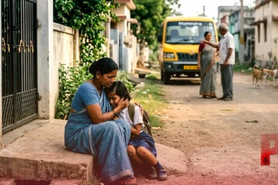गोंदिया में स्कूल वैन के इंतजार में खड़ी मासूम पर कुत्तों के झुंड का जानलेवा हमला, CCTV में कैद हुई रूह कंपाने वाली घटना
