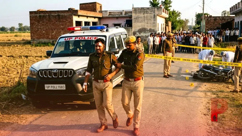 फिरोजाबाद में पुलिस और बदमाशों के बीच भीषण मुठभेड़, जवाबी गोलीबारी में दो शातिर अपराधी ढेर, दो पुलिसकर्मी घायल