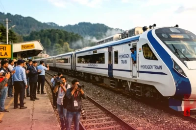 भारत की पहली हाइड्रोजन ट्रेन: रूट, किराया, टाइमिंग और तकनीक से जुड़ी हर जानकारी यहाँ जानें