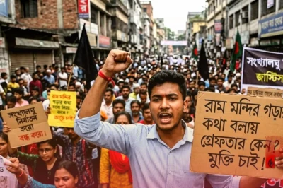 बांग्लादेश में राम प्रतिमा बनाने का ऐलान करने वाले हिंदू युवक की गिरफ्तारी पर भारी बवाल, ढाका में सड़कों पर उतरे अल्पसंख्यक