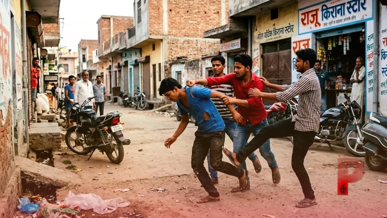 हापुड़ में युवक को दौड़ा-दौड़ा कर पीटने का सीसीटीवी वीडियो वायरल, पुलिस की कार्यप्रणाली पर उठे सवाल