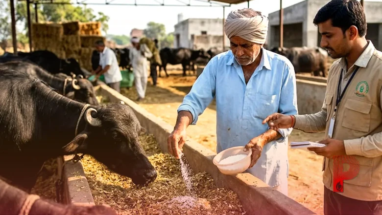 पशुओं के लिए यूरिया का सही इस्तेमाल: दूध उत्पादन बढ़ाने और चारे की लागत कम करने का वैज्ञानिक तरीका