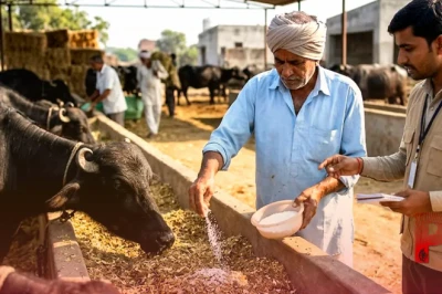 पशुओं के लिए यूरिया का सही इस्तेमाल: दूध उत्पादन बढ़ाने और चारे की लागत कम करने का वैज्ञानिक तरीका