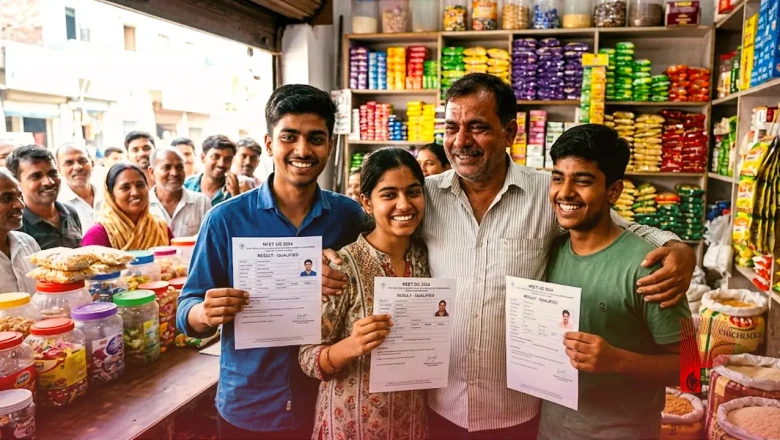 NEET UG का कमाल: बिहार के सहरसा में किराना दुकानदार के तीन बच्चों ने एक साथ पास की परीक्षा