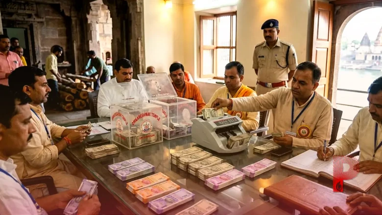ओंकारेश्वर और ममलेश्वर मंदिर में पारदर्शिता की मिसाल, 15 दिनों में भक्तों ने अर्पित किए 27.58 लाख