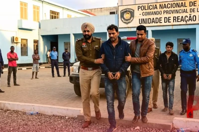विदेश में भी नहीं सुरक्षित बचे गैंगस्टर: पंजाब और हरियाणा पुलिस ने अंगोला में दबोचे दो बड़े अपराधी, पांच लाख का इनामी भी शामिल