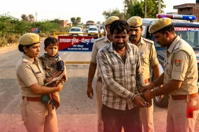 मुरैना में पारिवारिक कलह के बाद सनसनीखेज वारदात: स्कूल से अपने ही 4 साल के बेटे को अगवा कर राजस्थान भागा पिता, पुलिस ने किया गिरफ्तार