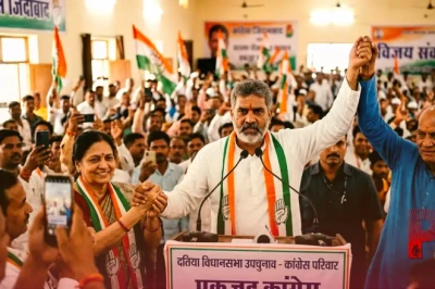 दतिया उपचुनाव: कांग्रेस ने डैमेज कंट्रोल में पाई सफलता, नाराज अवधेश नायक अब चुनावी मैदान में