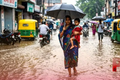 झारखंड में मानसून का जोरदार असर, रांची और गुमला समेत 10 जिलों में भारी बारिश का अलर्ट