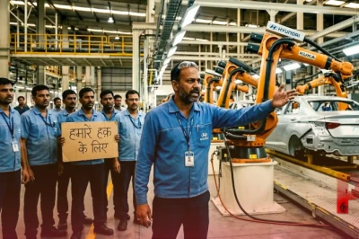 हुंडई कार प्लांट में रोबोट बनाम इंसान का विवाद, कंपनी को हो सकता है 1290 करोड़ का भारी नुकसान