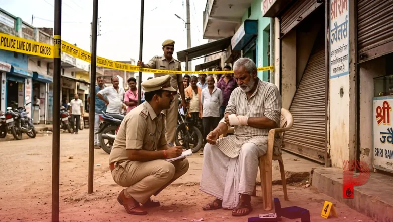 सोनभद्र में सर्राफा कारोबारी से लूट, विरोध करने पर चाकू से हमला और हवाई फायरिंग