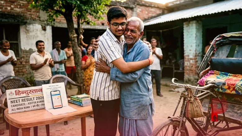 मुजफ्फरपुर के होनहार आदित्य ने रचा इतिहास, रिक्शा चालक दादा का सपना पूरा कर बने नीट टॉपर