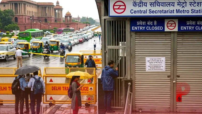 दिल्ली में मानसून सत्र के चलते ट्रैफिक डायवर्जन, कई रूट बंद और मेट्रो स्टेशनों पर लगा ताला