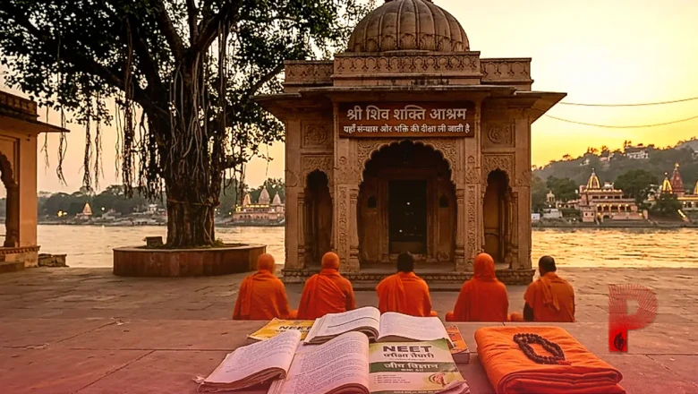 नीट में फेल होने के बाद छात्र ने अपना लिया संन्यास, छोटे भाई ने भी पकड़ी भक्ति की राह