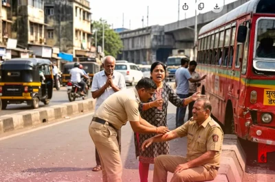 मुंबई के मानखुर्द में भीषण सड़क हादसा: अनियंत्रित BEST बस डिवाइडर से टकराई, एक बुजुर्ग की मौत, ड्राइवर और कंडक्टर घायल