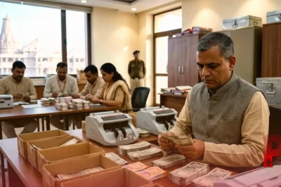अयोध्या: राम मंदिर में दान राशि की गिनती फिर दो पालियों में शुरू, शोभनाथ मिश्र को मिली बड़ी जिम्मेदारी