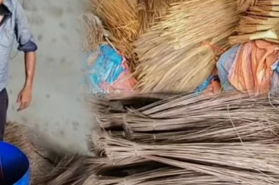 कोडरमा के राजकुमार की प्रेरणादायक कहानी: चेन्नई में करते थे मजदूरी, अब झाड़ू बनाकर कमा रहे हैं लाखों रुपये