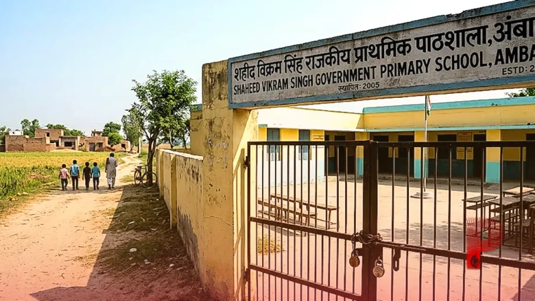 अंबाला: शहीद के नाम पर बना स्कूल बंद होने से नन्हे छात्र परेशान, जानिए क्या है ग्रामीणों का दर्द