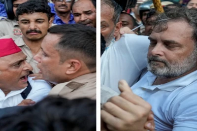 नीट पेपर लीक पर सियासी घमासान: राहुल गांधी के प्रदर्शन में अखिलेश यादव का साथ, आम आदमी पार्टी ने साधी दूरी