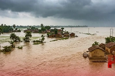 बिहार में मौसम का मिजाज: 10 जिलों में भारी बारिश का अलर्ट, कोसी और गंडक नदी का जलस्तर बढ़ा