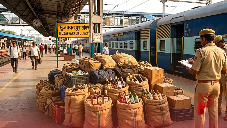 मुजफ्फरपुर में महिला शराब तस्करों का गिरोह बेनकाब, उत्तर प्रदेश से ट्रेन के जरिए लाती थीं खेप