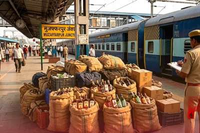 मुजफ्फरपुर में महिला शराब तस्करों का गिरोह बेनकाब, उत्तर प्रदेश से ट्रेन के जरिए लाती थीं खेप
