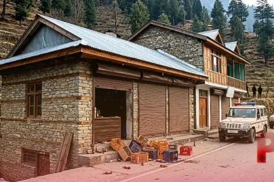 हिमाचल प्रदेश में बवाल: शराब ठेके पर पुलिस का धावा, सेल्समैन को घसीटा और जमकर हुई मारपीट