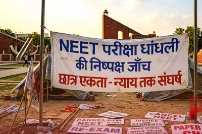 NEET पेपर लीक मामला: सरकार का वार्ता का प्रस्ताव ठुकराया, प्रदर्शनकारियों की जिद कायम