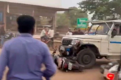 पन्ना में शराबी का आतंक: थाने से पुलिस की गाड़ी लेकर भागा, बाजार में मचाया उत्पात