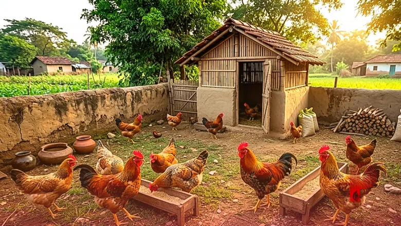 किसानों के लिए कमाई का जरिया: बैकयार्ड में वनराजा मुर्गी पालन से बढ़ेगा मुनाफा
