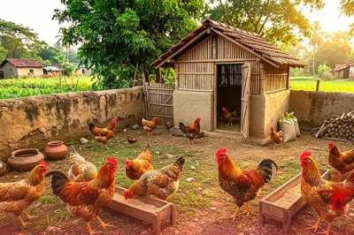 किसानों के लिए कमाई का जरिया: बैकयार्ड में वनराजा मुर्गी पालन से बढ़ेगा मुनाफा