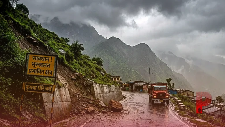 उत्तराखंड में मौसम का अलर्ट: 6 जिलों में भारी बारिश की चेतावनी, भूस्खलन और आकाशीय बिजली का खतरा