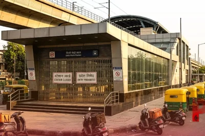 दिल्ली में आज 18 मेट्रो स्टेशन रहेंगे बंद, ऑनलाइन कैब और फूड डिलीवरी सेवाओं पर भी असर