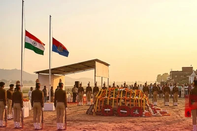 मुंगेर के लाल और सीआरपीएफ जवान अमरेश कुमार को दी गई अंतिम विदाई, राजकीय सम्मान के साथ पंचतत्व में विलीन हुए वीर