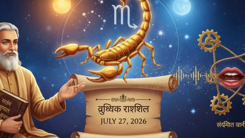 वृश्चिक राशिफल 27 जुलाई: बातचीत में मधुरता खोलेगी सफलता के द्वार, विवेक और संयम से सुधरेंगे बिगड़े हालात