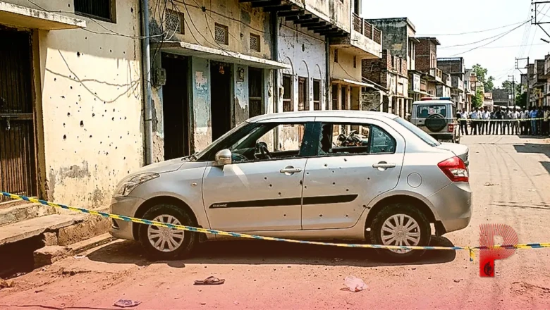 फर्रुखाबाद: पत्नी और बच्चे के सामने युवक की सरेआम हत्या, कार सवार बदमाशों ने बरसाईं गोलियां