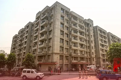 लखनऊ: विधायक निवास की सातवीं मंजिल से गिरने से पूर्व मंत्री नानक राम भुर्जी की मौत