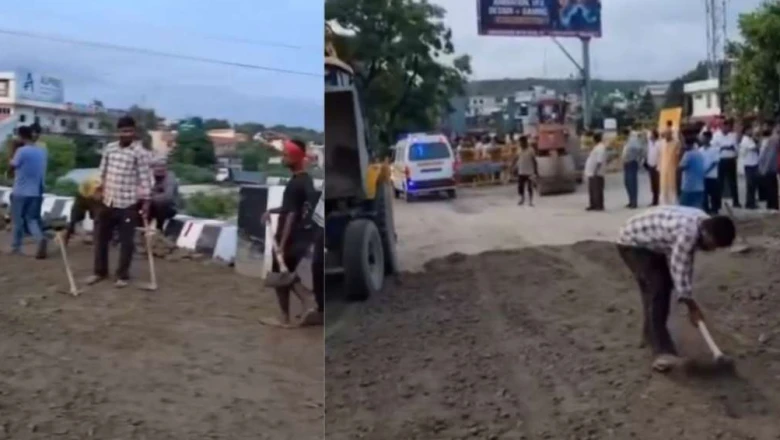 देहरादून में नंदा की चौकी का रास्ता महज 12 घंटे में हुआ बहाल, मुख्यमंत्री पुष्कर सिंह धामी की तत्परता आई काम