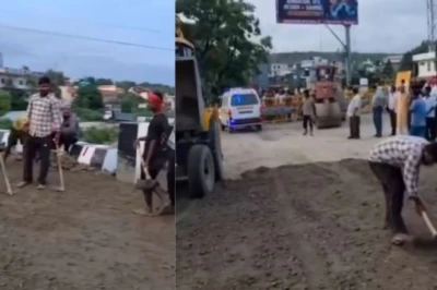 देहरादून में नंदा की चौकी का रास्ता महज 12 घंटे में हुआ बहाल, मुख्यमंत्री पुष्कर सिंह धामी की तत्परता आई काम