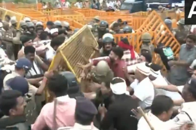 मध्य प्रदेश की राजधानी भोपाल में किसानों का बड़ा प्रदर्शन, मुख्यमंत्री आवास के पास डटे हजारों आंदोलनकारी